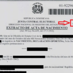 Dónde puedo solicitar un certificado de nacimiento en República Dominicana