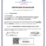 como puedo obtener un certificado de estudios en republica dominicana