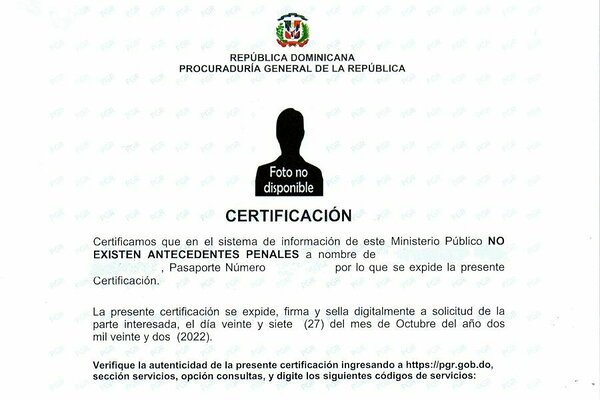 como puedo obtener un certificado de solteria en republica dominicana