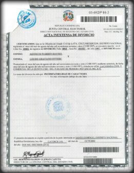 donde puedo obtener informacion sobre los tramites de divorcio en republica dominicana