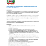 Requisitos para matrimonio en República Dominicana extranjeros