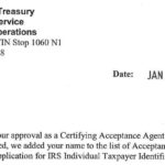 Agente tramitador certificado de irs en republica dominicana