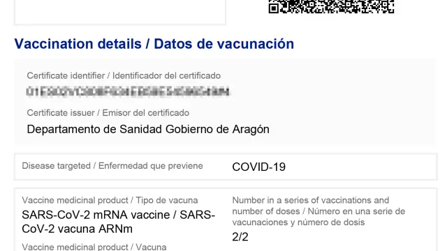 Certificado de vacuna contra la fiebre amarilla - Certificado de vacuna