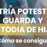 Como tramitar la patria potestad de un hijo