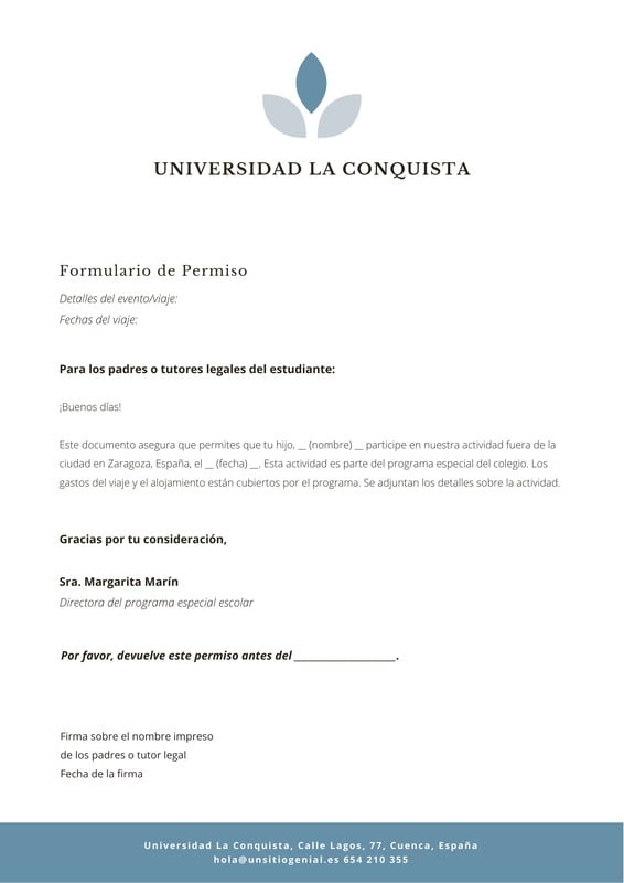 Declaracion de consentimiento para tramite de pasaporte americano - Declaracion de consentimiento