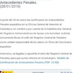 Imprimir certificado de no antecedentes penales