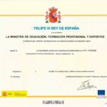 Ministerio de educacion certificado de titulo de bachiller