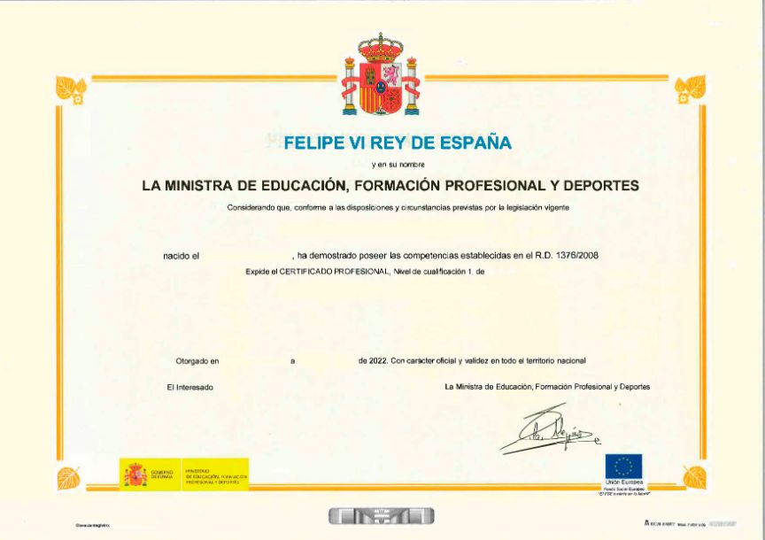Ministerio de educacion certificado de titulo de bachiller - Ministerio de educacion