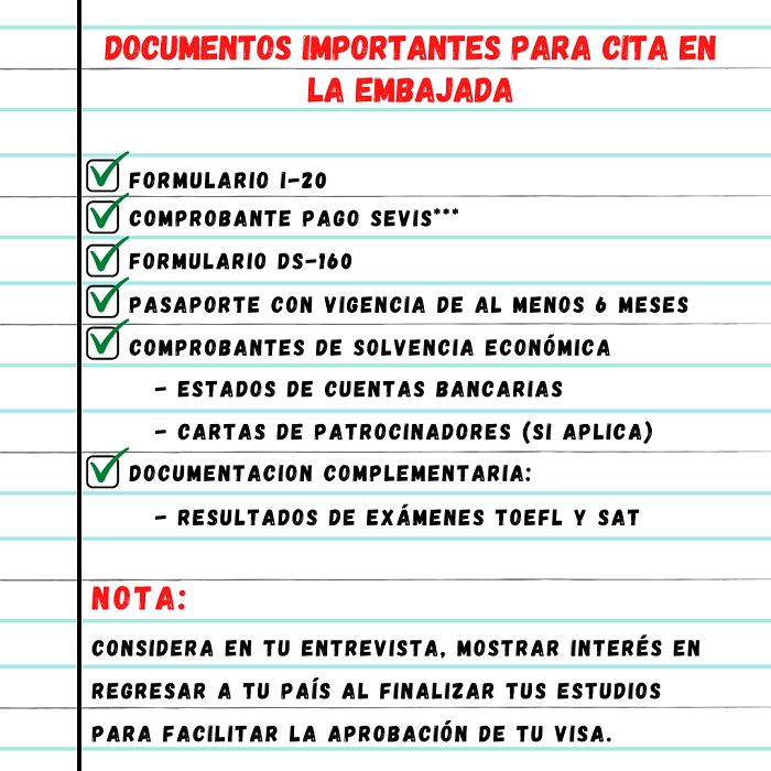 Requisitos para tramitar visa por primera vez 2017 - Requisitos para tramitar